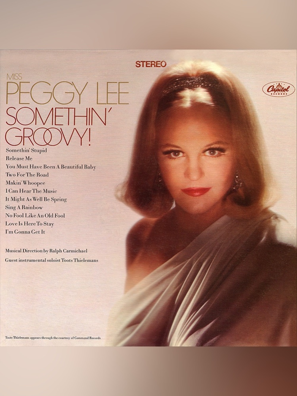 (3/$30) Vinyl LP Album - Peggy Lee "Something Groovy!"